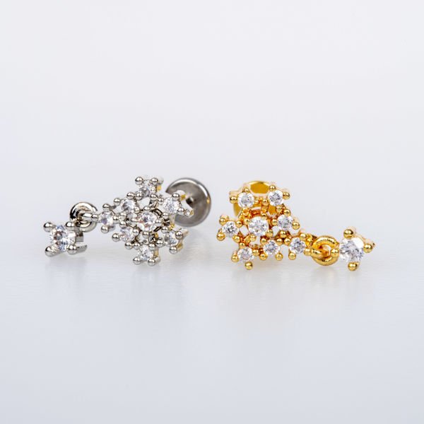 Piercing Tragus Çiçek