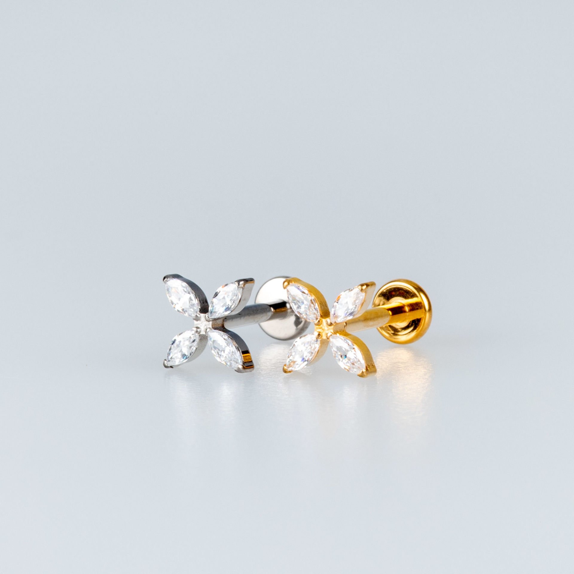 Piercing Titanyum Tragus Çiçek