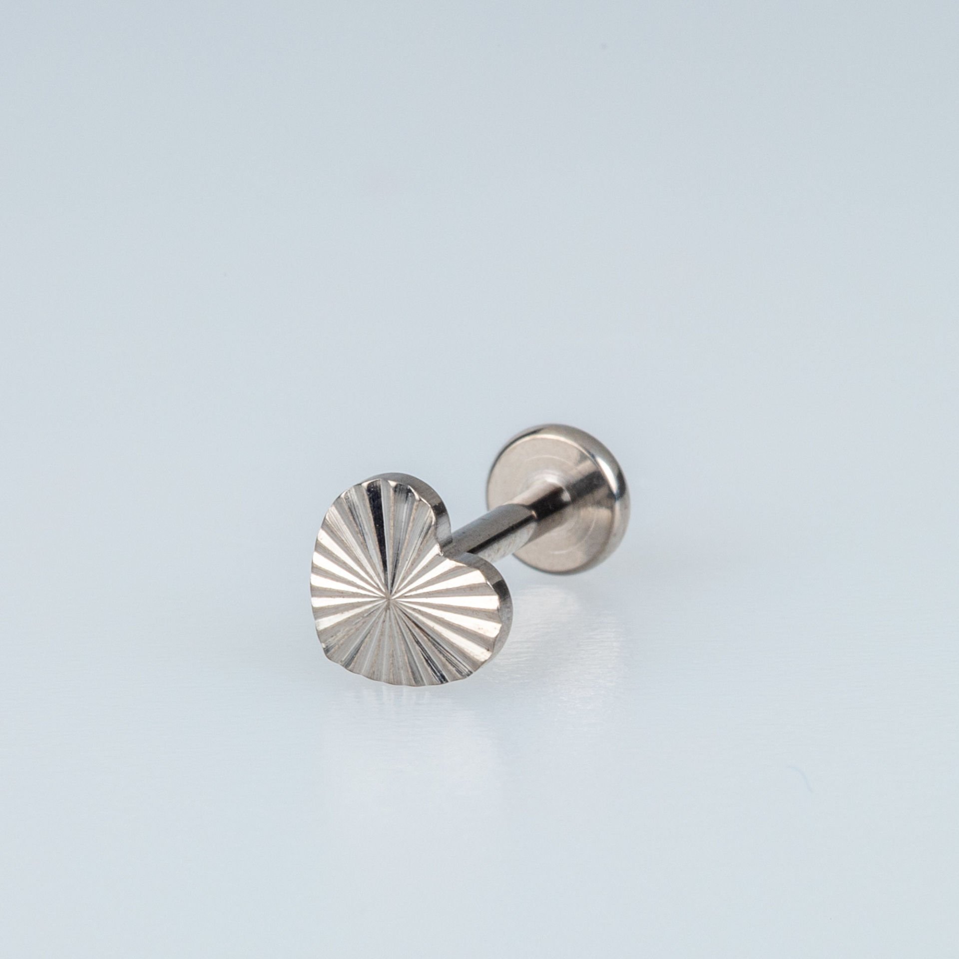 Piercing Titanyum Tragus Kalp