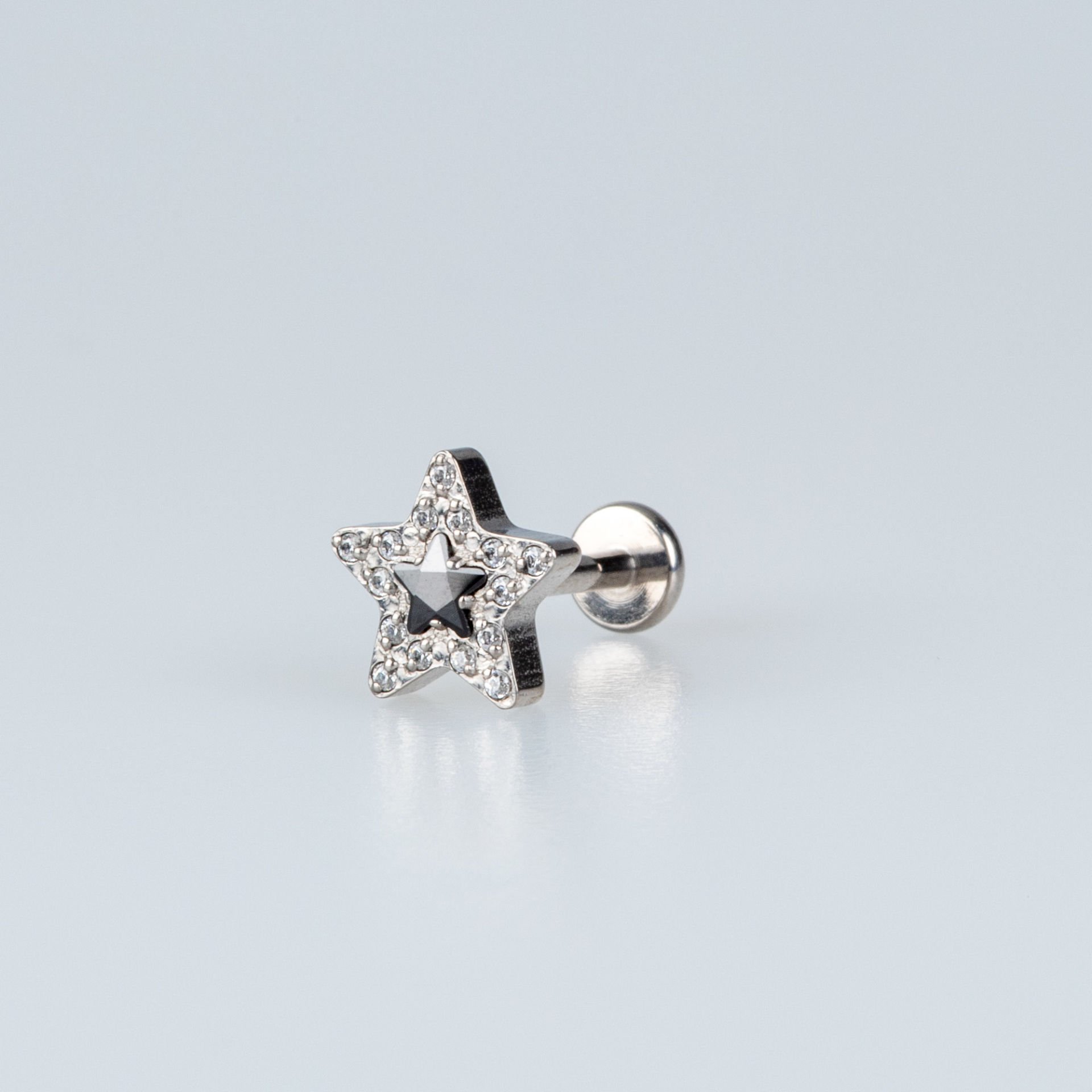 Piercing Titanyum Tragus Yıldız