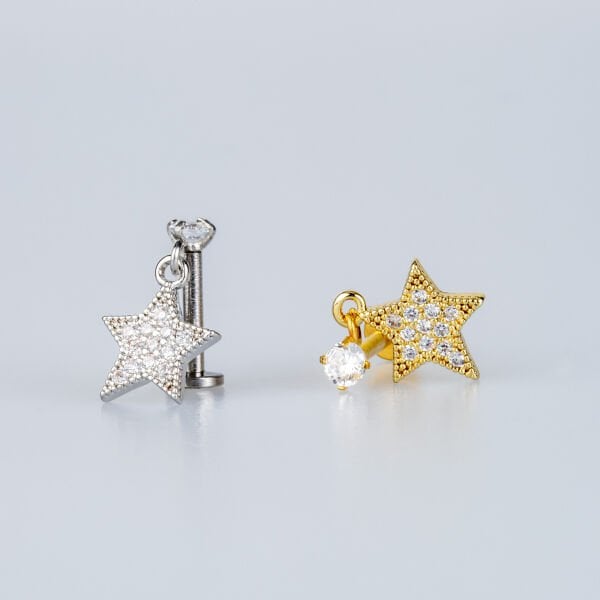 Piercing Tragus Yıldız