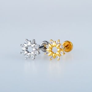 Piercing Tragus Çiçek