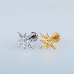 Piercing Tragus yıldız