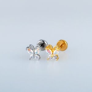 Piercing Tragus Kelebek