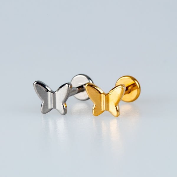 Piercing Titanyum Tragus Kelebek