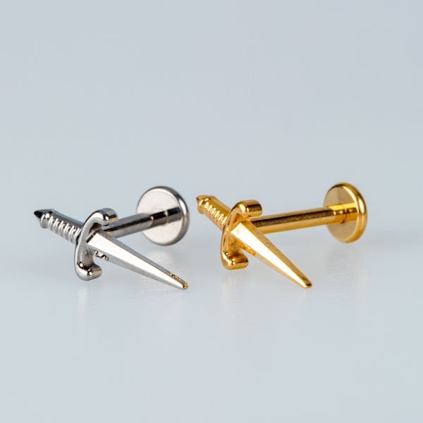 Piercing Titanyum Tragus Bıçak