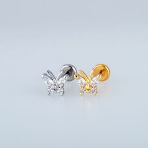 Piercing Tragus Kelebek