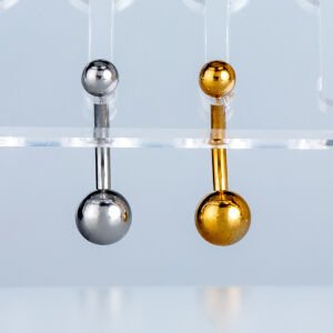 Piercing Çelik Göbek 4-6mm İlk Delim