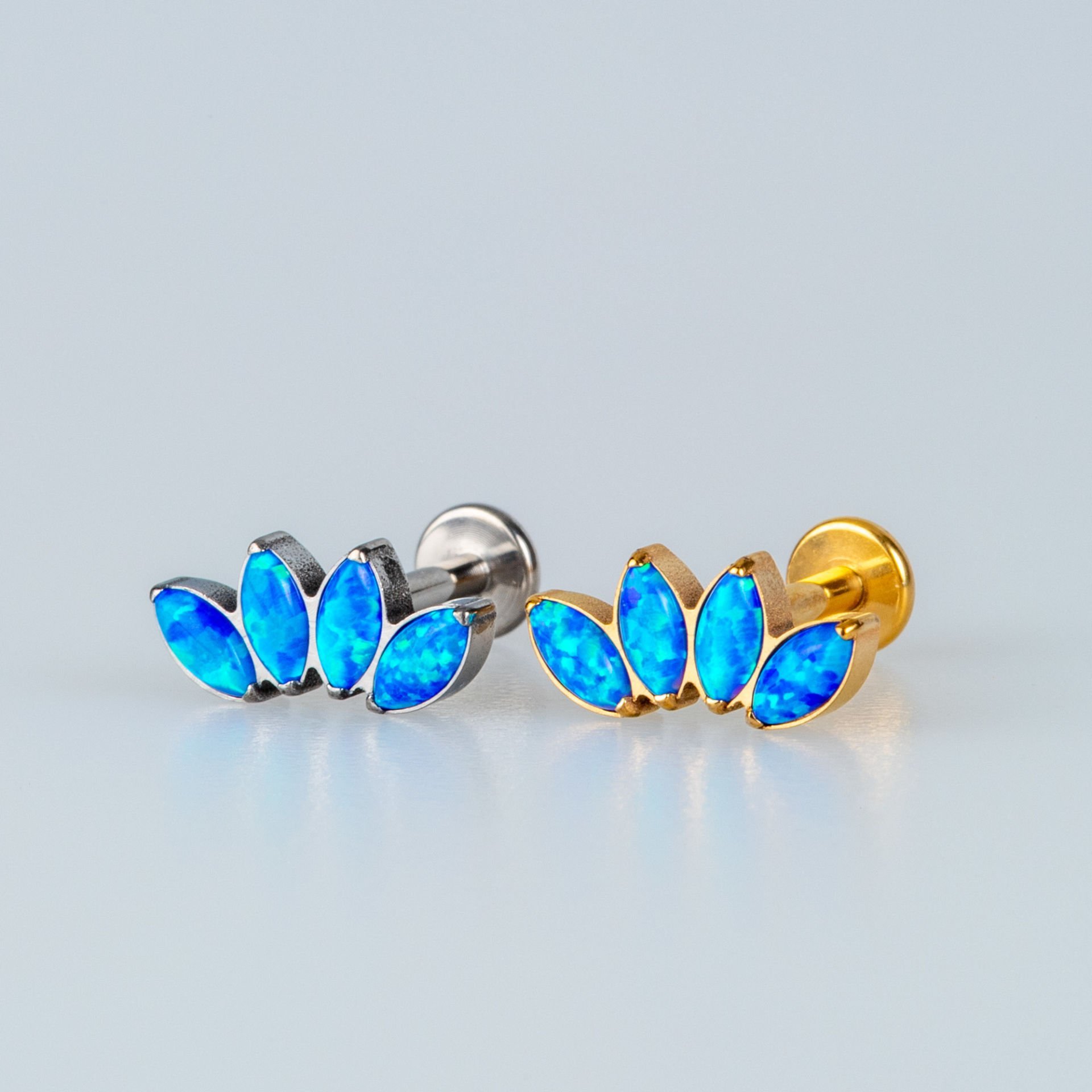 Piercing Titanyum Tragus Opal