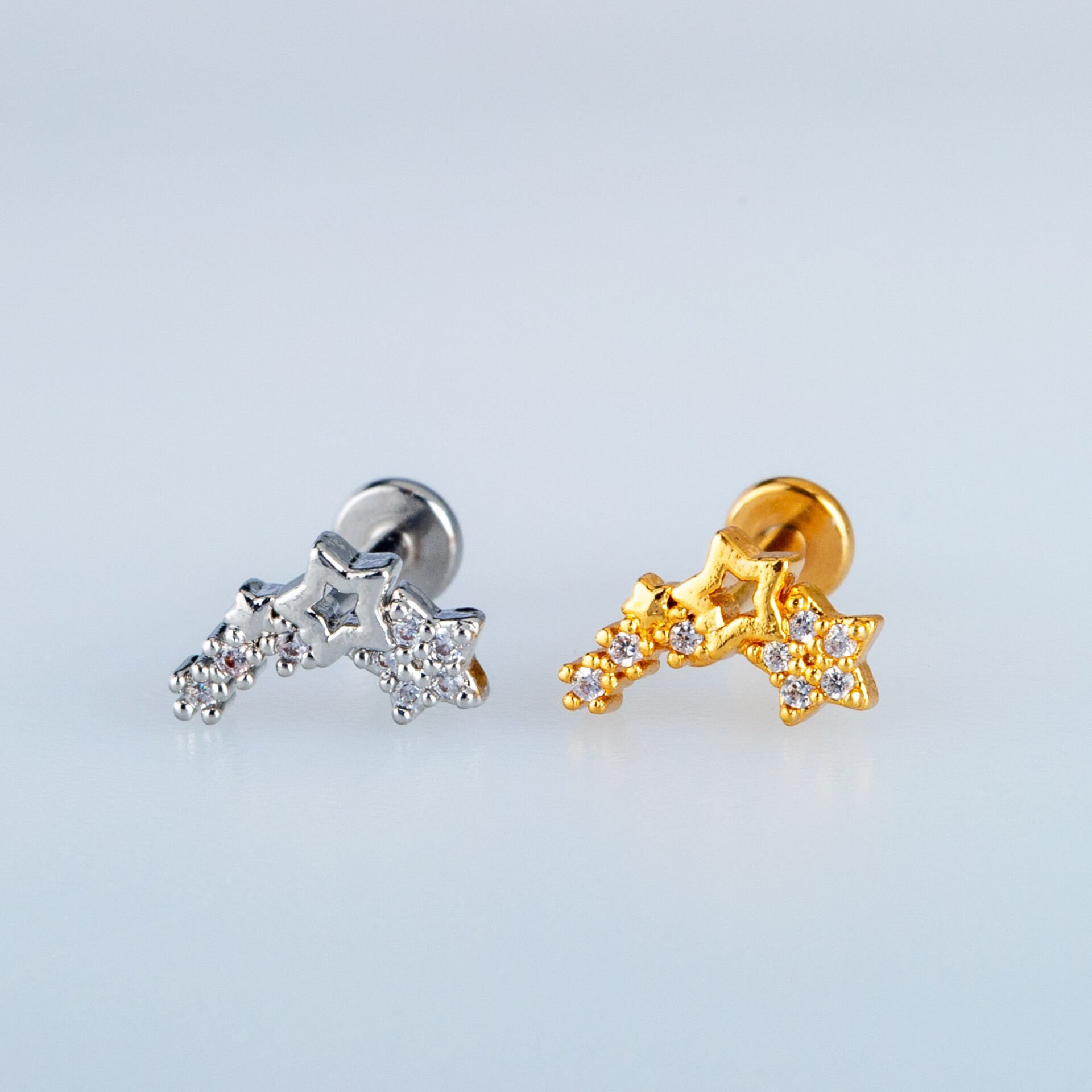 Piercing Tragus Helix Yıldız