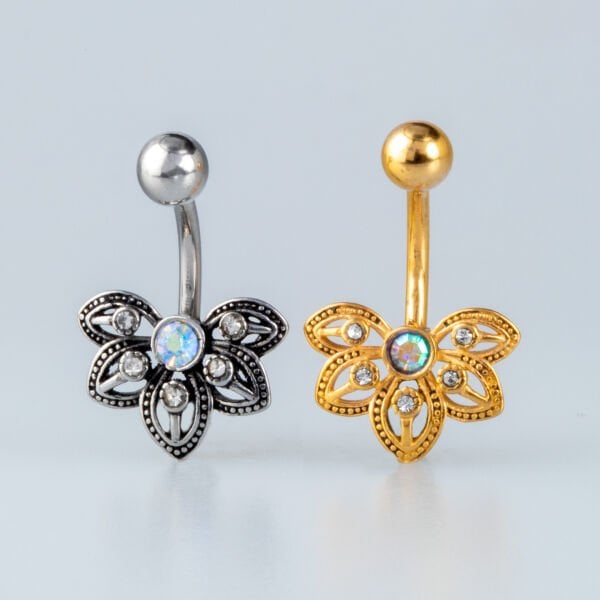 Piercing Göbek Çiçek