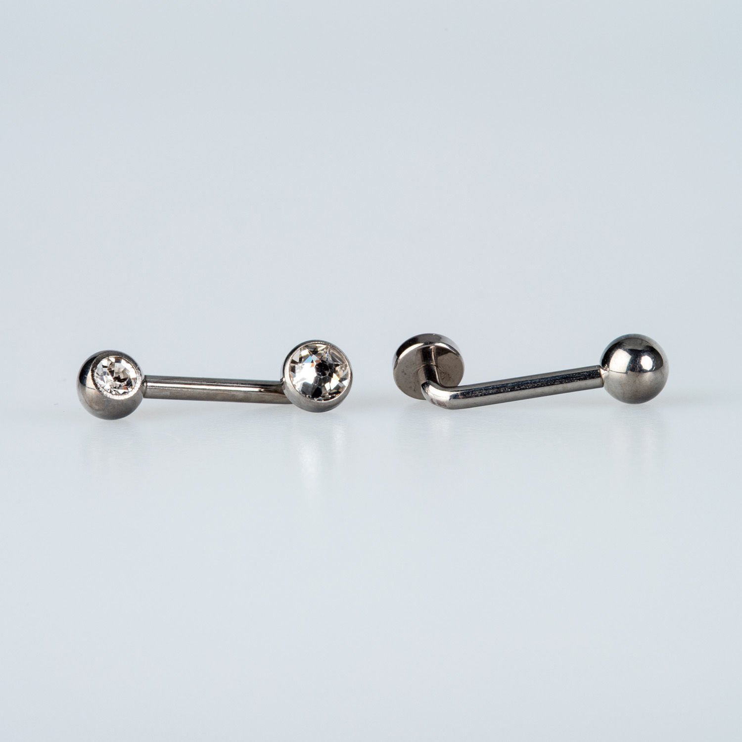 Piercing Titanium Genital 5mm stone