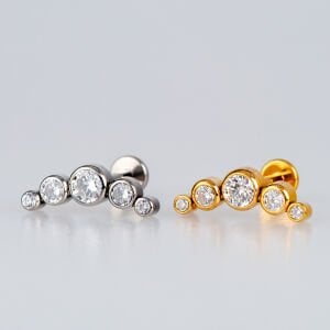 Piercing Çelik Tragus Kıkırdak