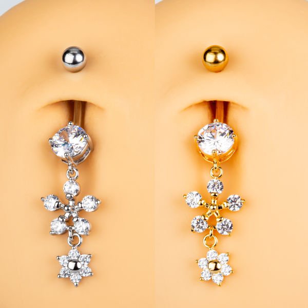 Piercing Göbek Çiçek