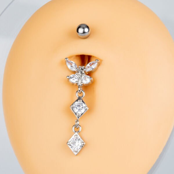 Piercing Göbek Kelebek