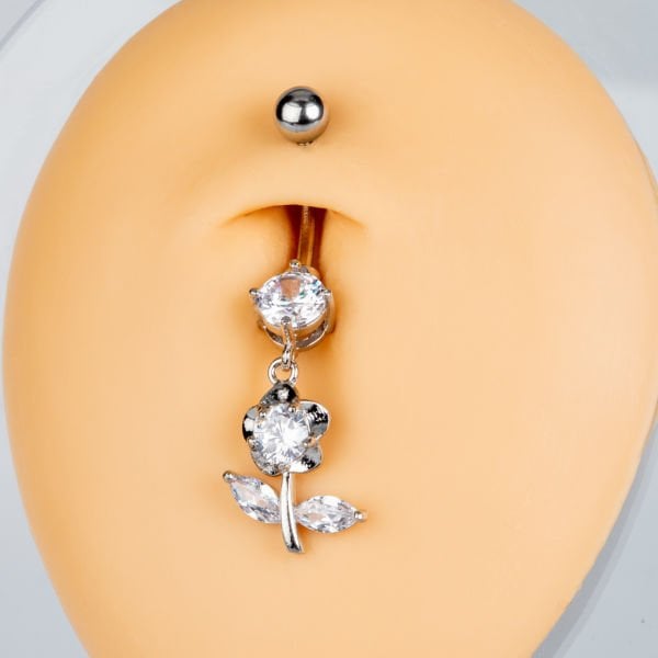 Piercing Göbek Çiçek