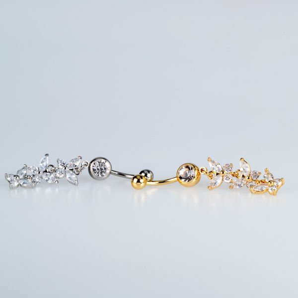 Piercing Göbek Kelebek