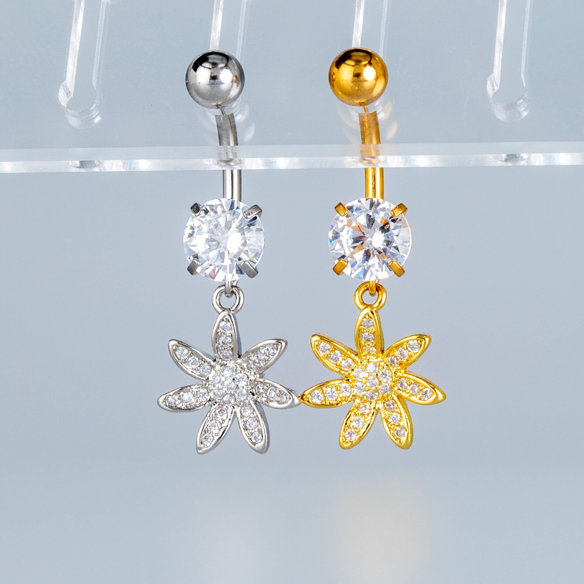 Piercing Göbek Fashion Çiçek