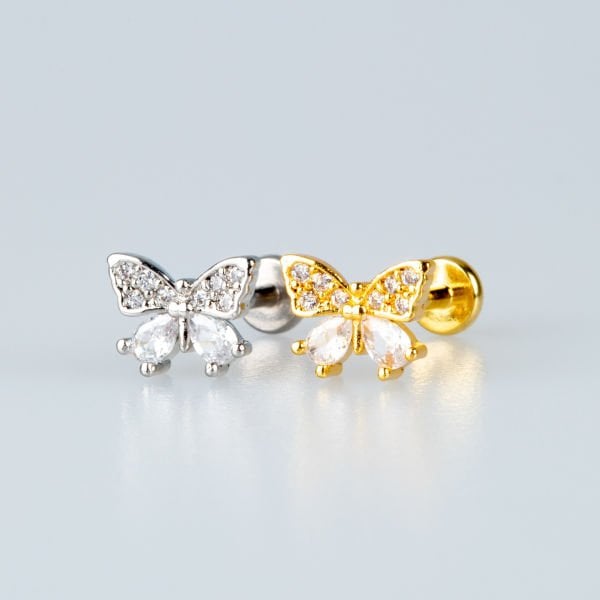 Piercing Tragus Kelebek