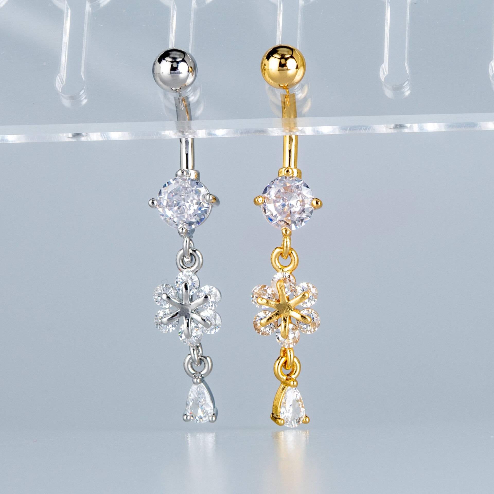 Piercing Göbek Fashion Çiçek