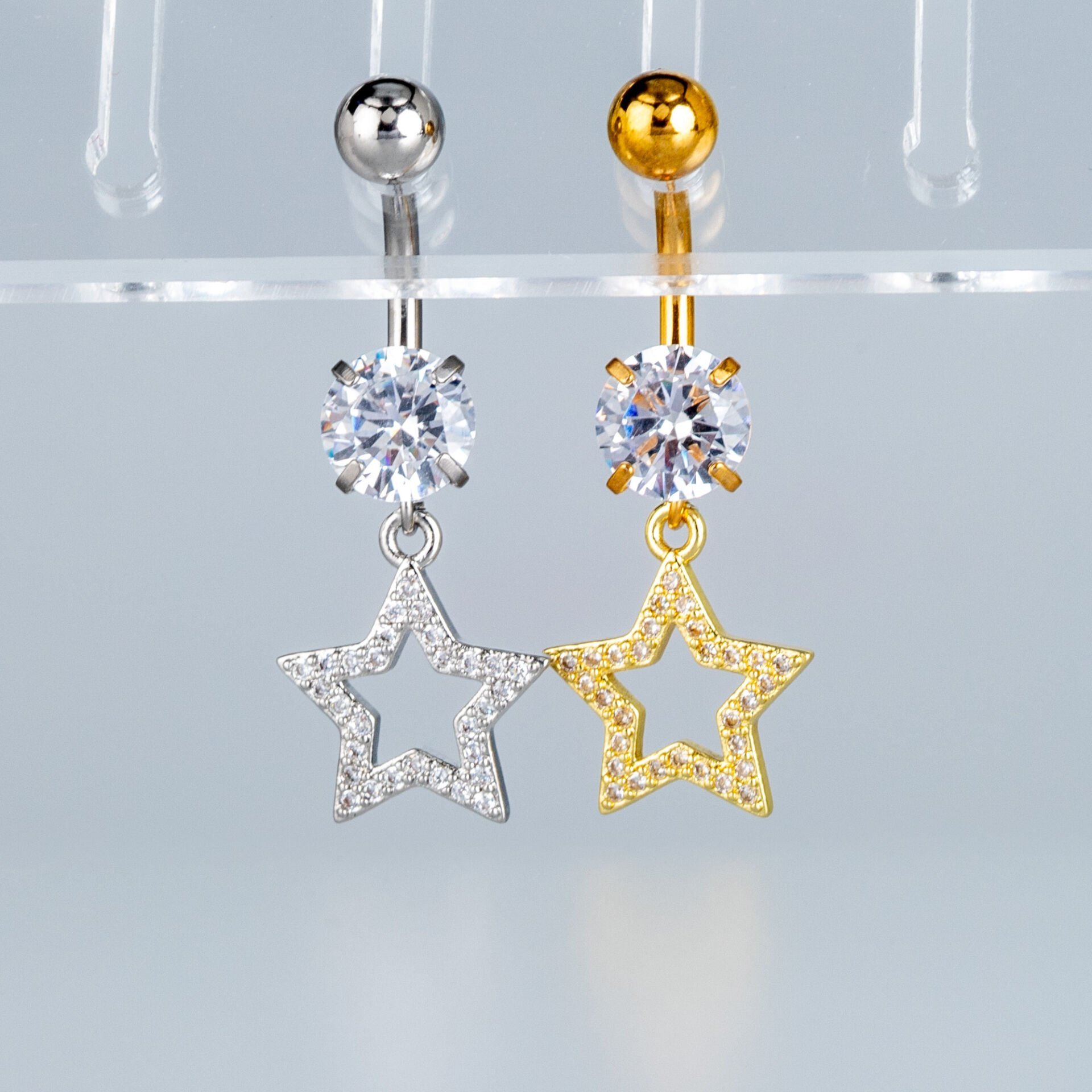 Piercing Göbek Fashion Yıldız