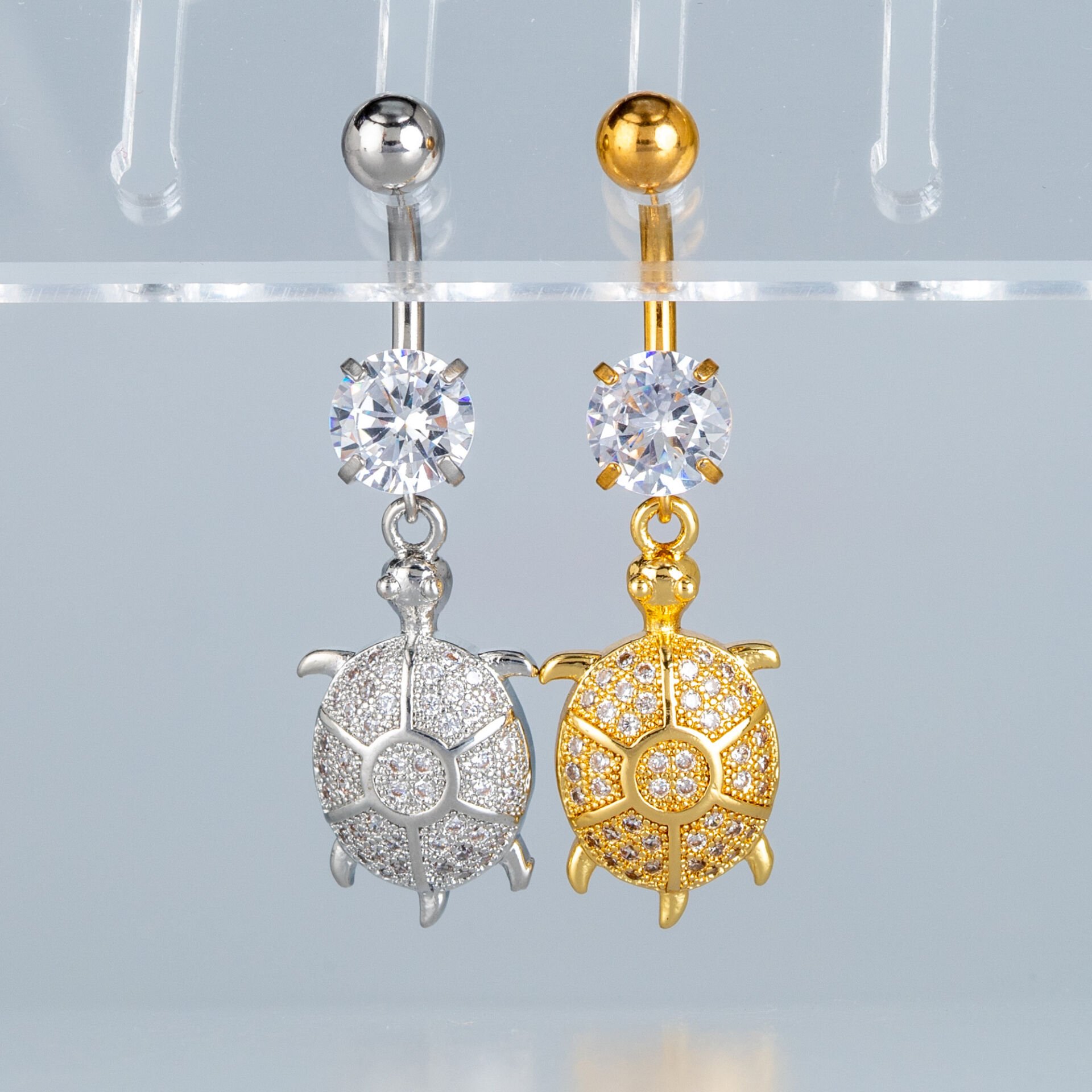 Piercing Göbek Fashion Kaplumbağa
