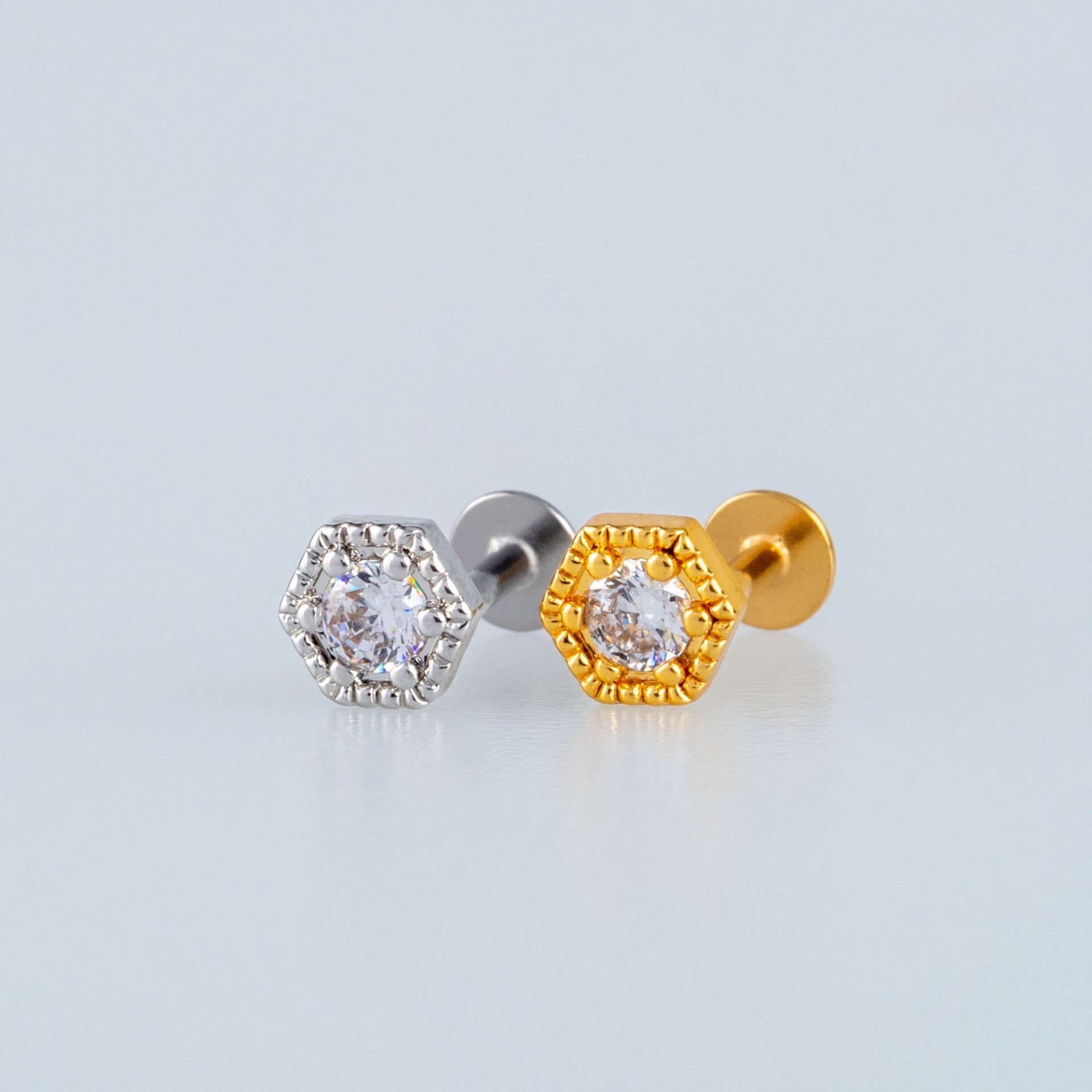 Piercing Tragus Altıgen