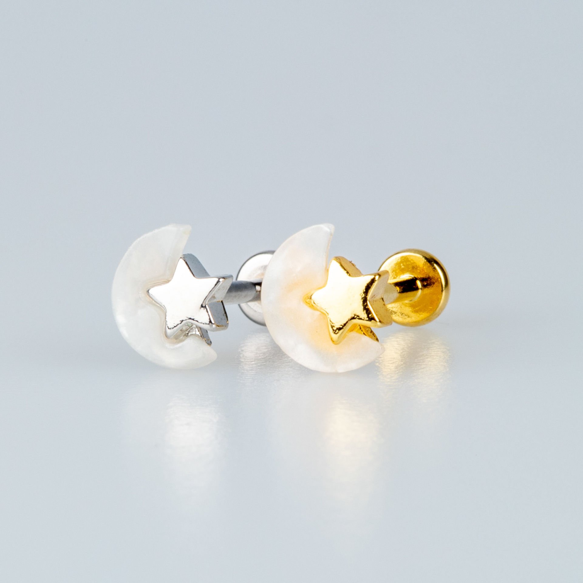 Piercing Tragus Kalp Ay Yıldız