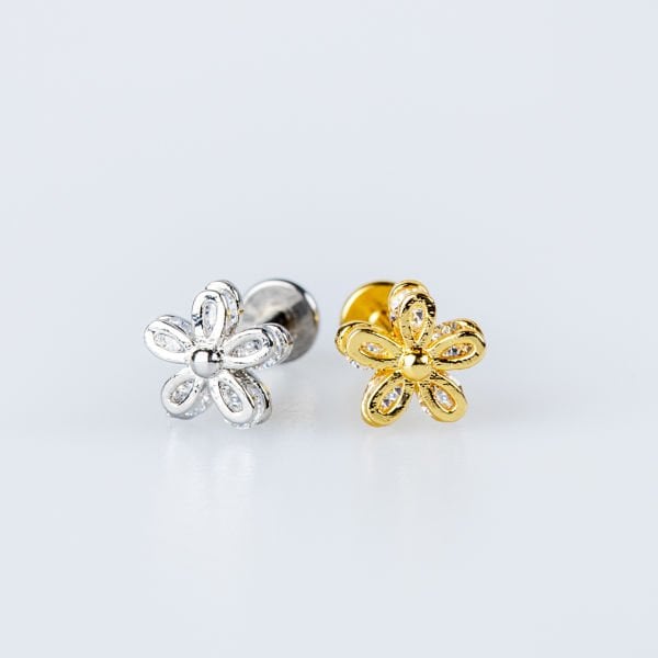 Piercing Tragus Çiçek