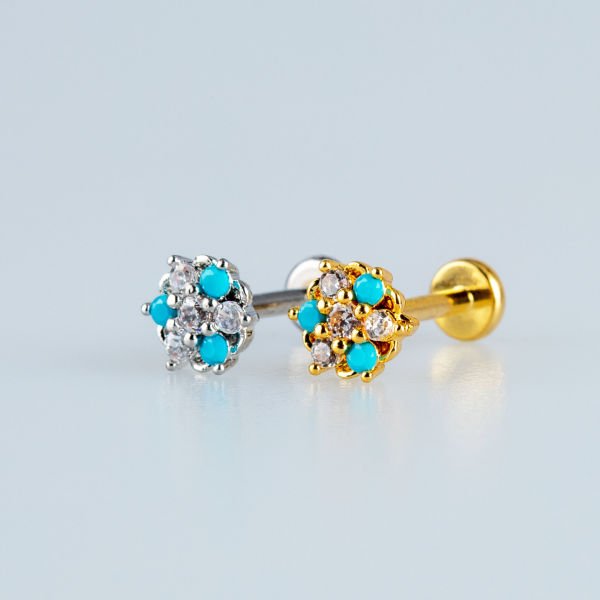 Piercing Tragus Çiçek