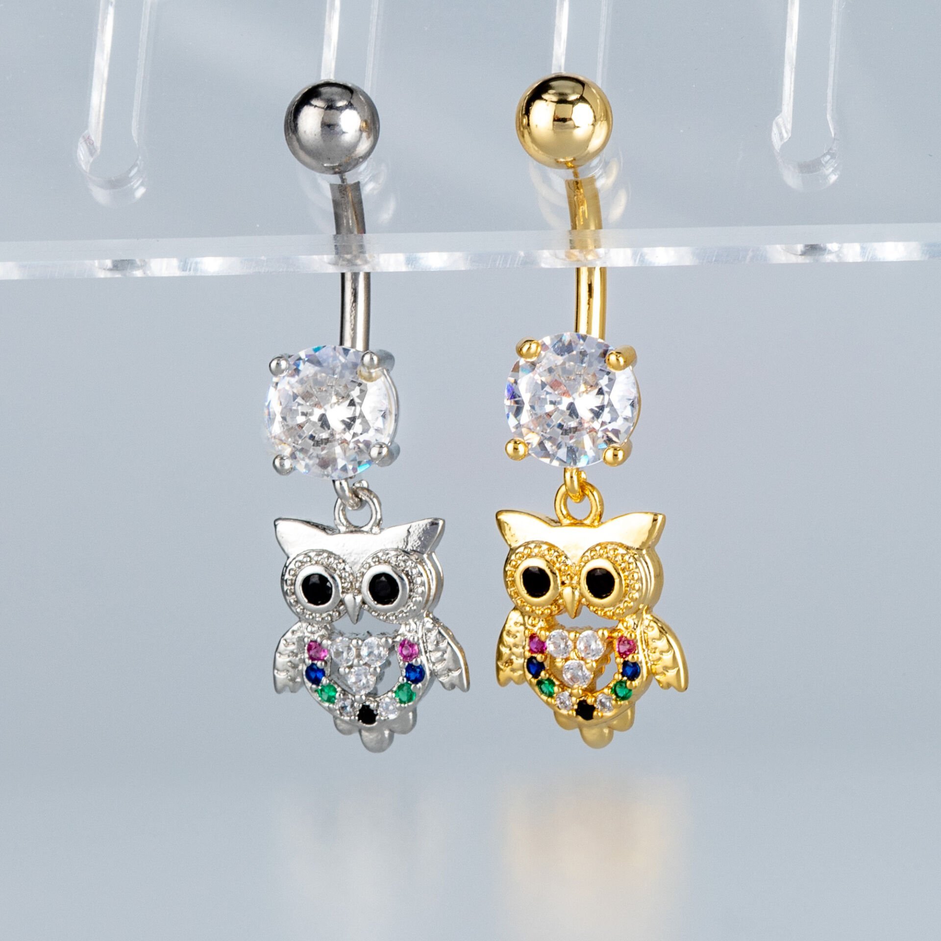Piercing Göbek Fashion Baykuş