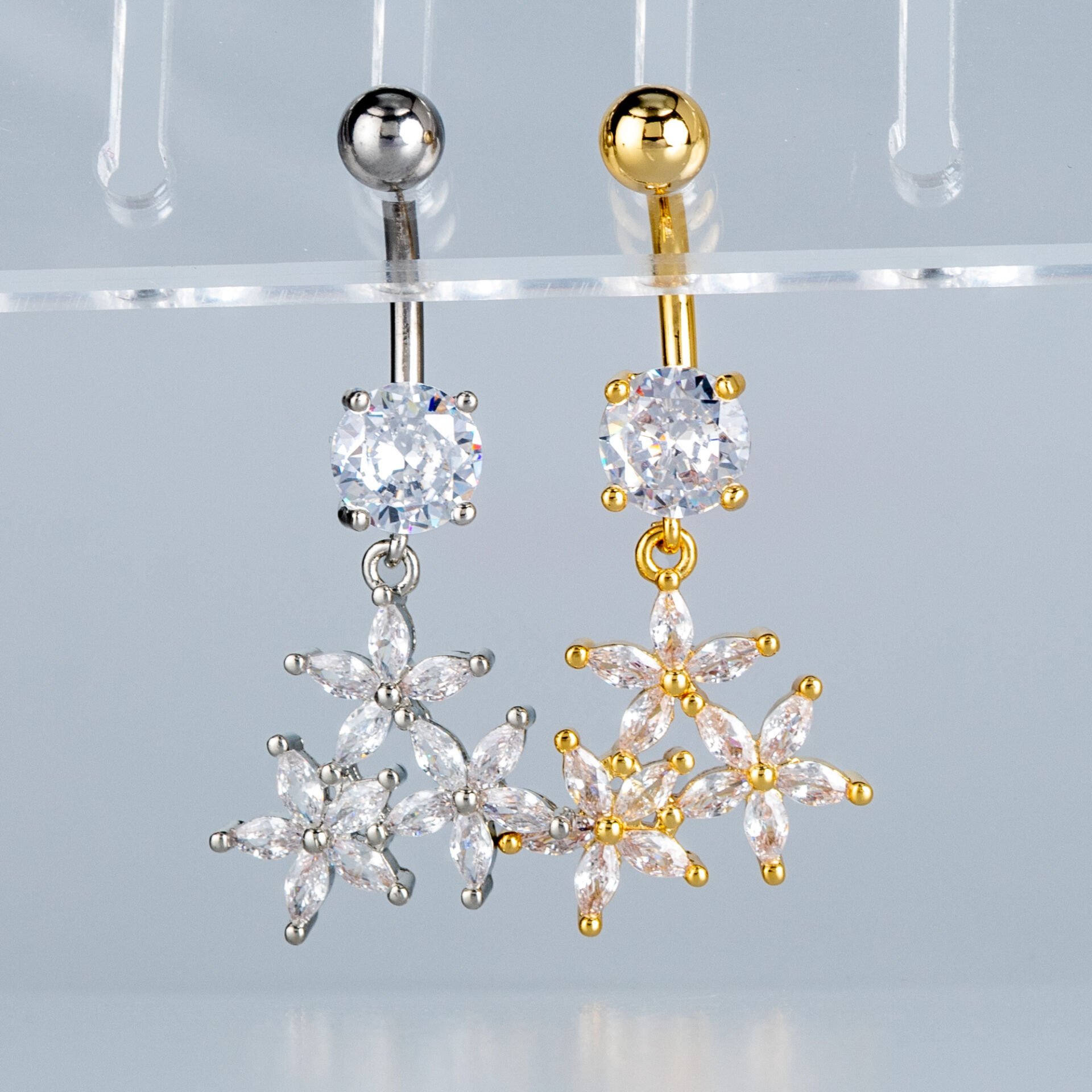 Piercing Göbek Fashion Çiçek