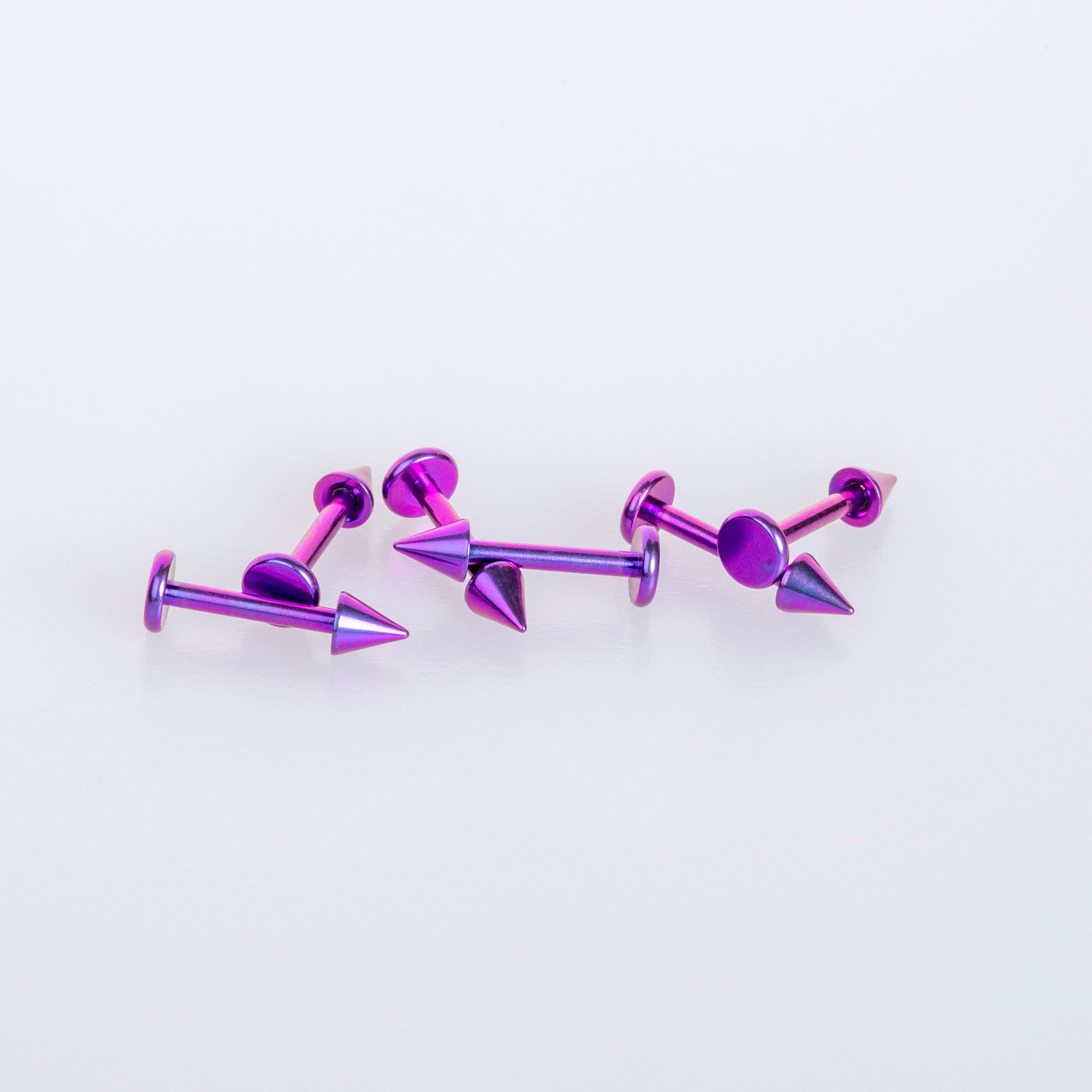 Piercing Titanyum Labret Spike