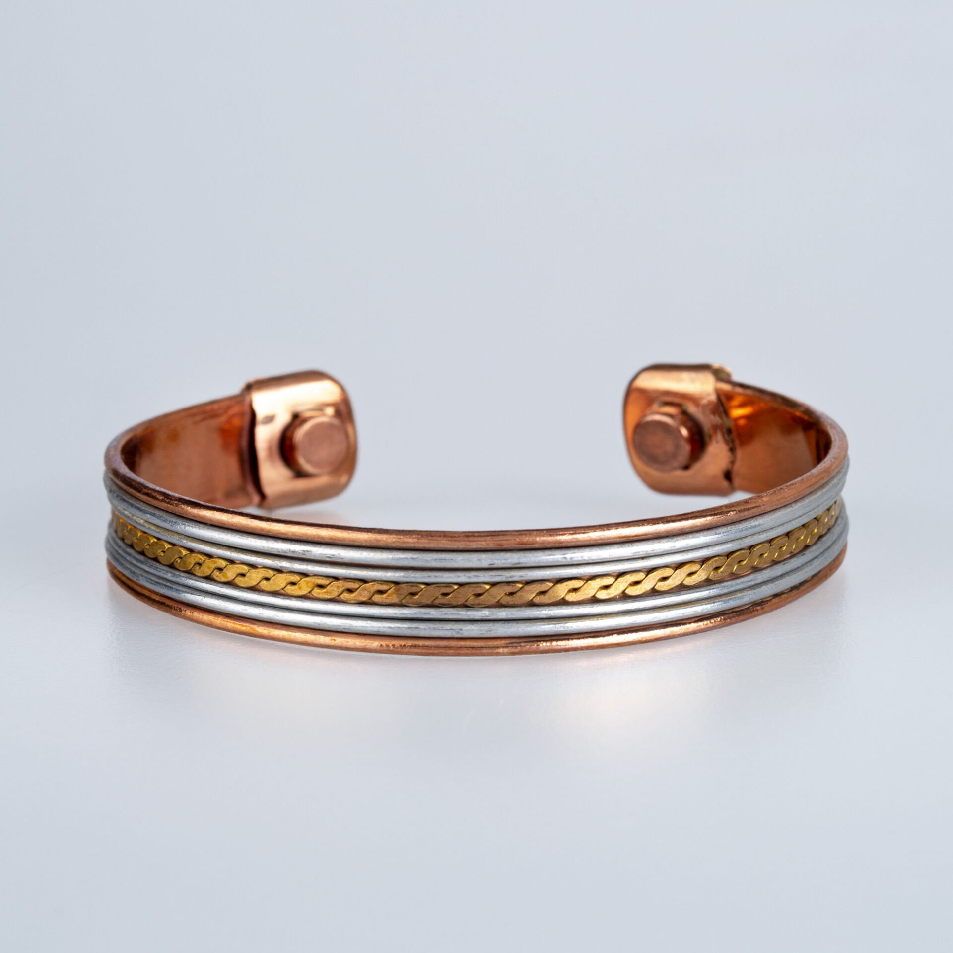 Manyetik Bakır Bileklik El İşçiliği – Unisex