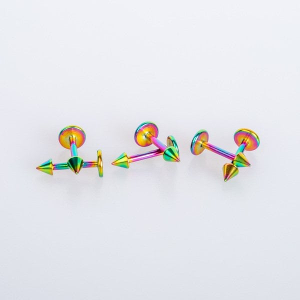 Piercing Titanyum Labret Spike