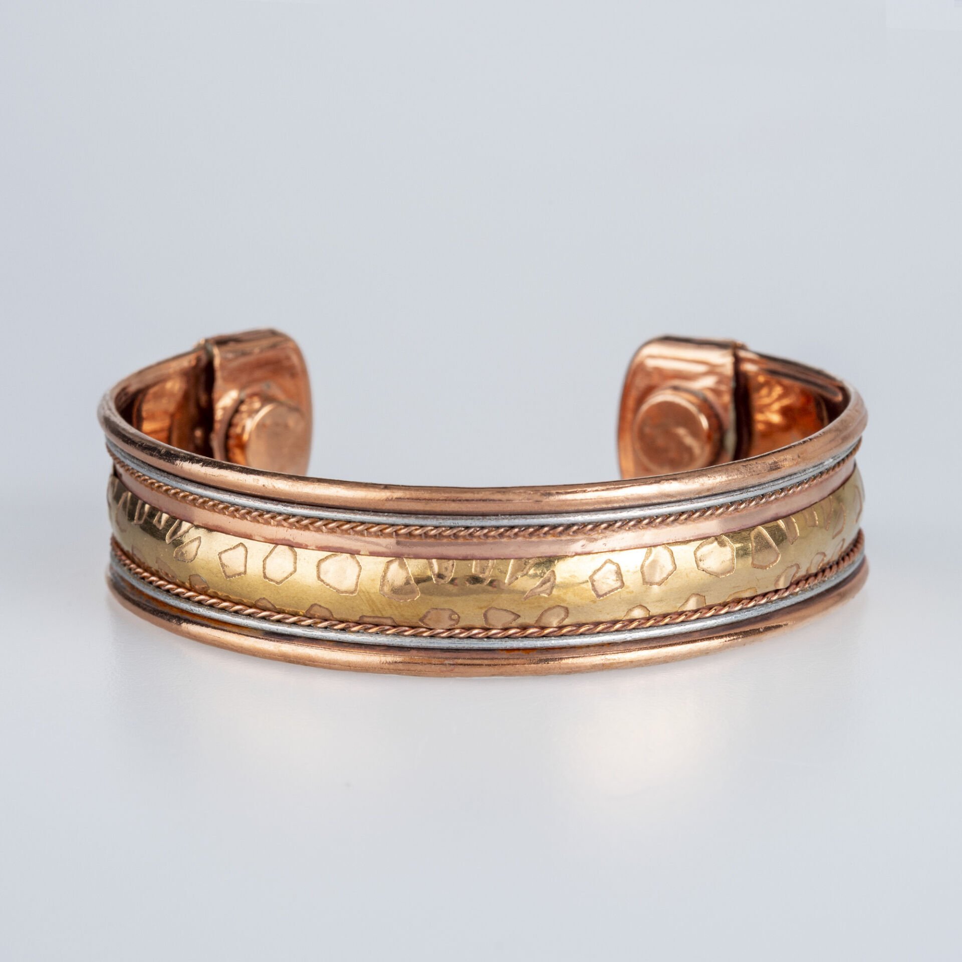 Manyetik Bakır Bileklik El İşçiliği – Unisex