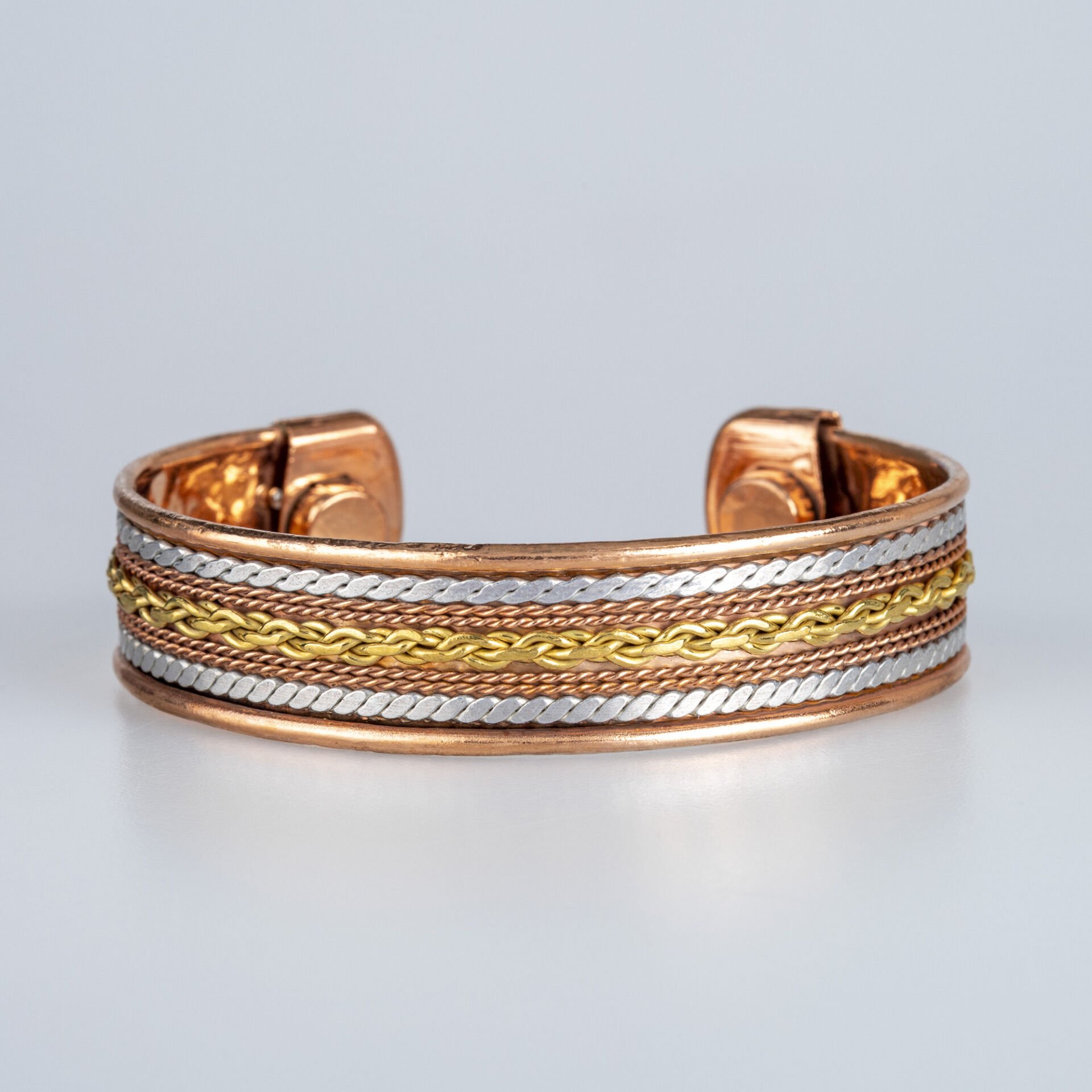 Manyetik Bakır Bileklik El İşçiliği – Unisex