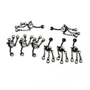 Piercing Göbek Taşlı