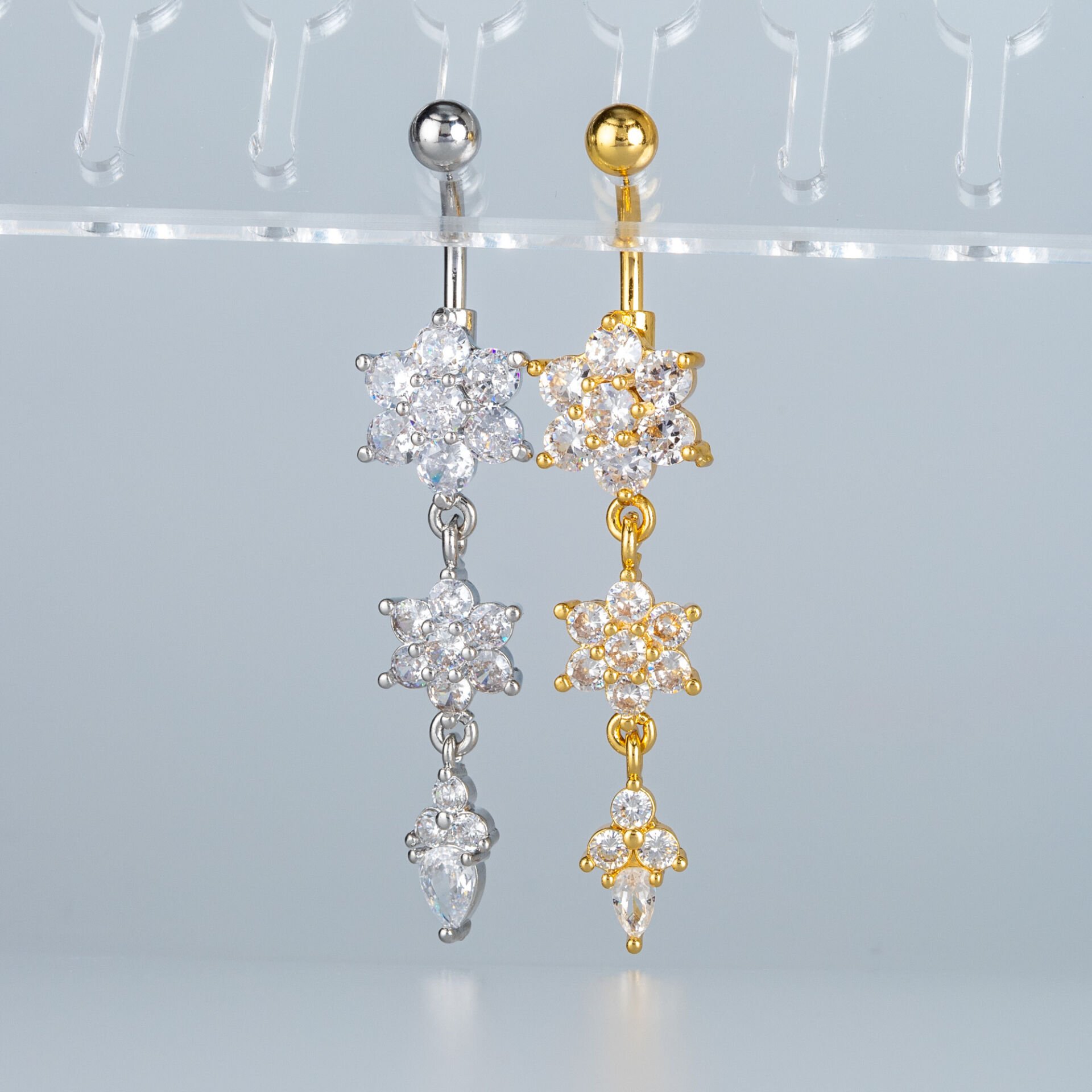 Piercing Göbek Fashion Çiçek