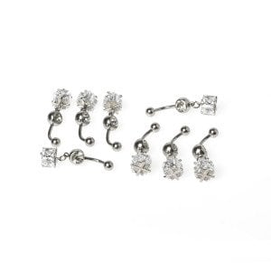 Piercing Göbek Taşlı