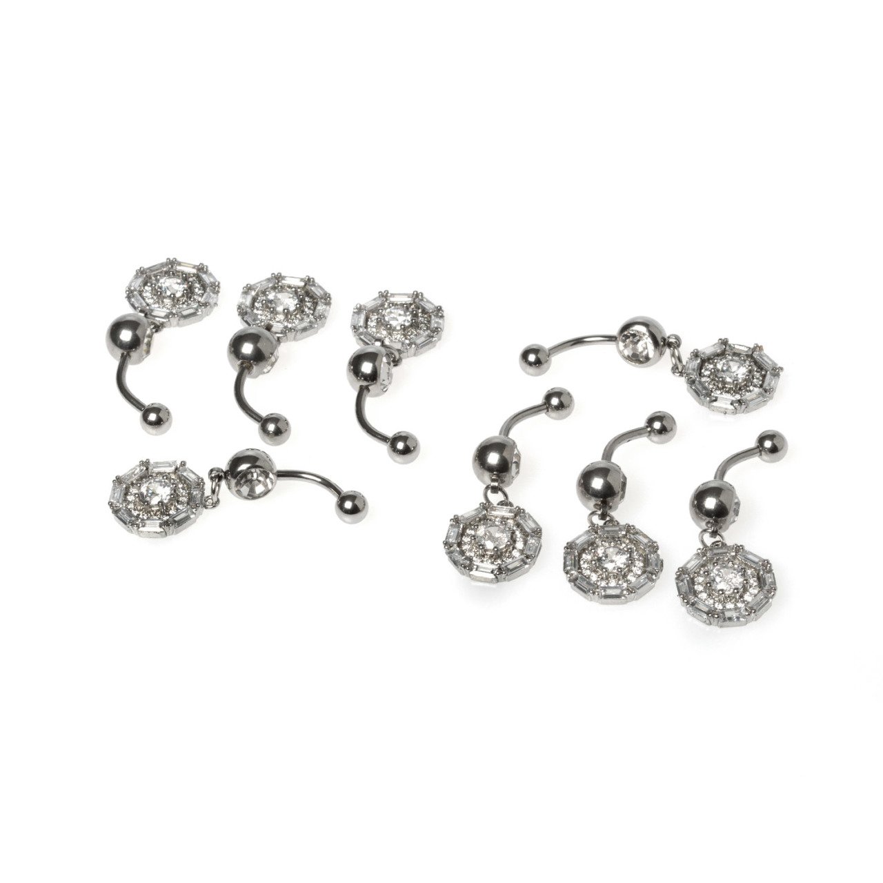 Piercing Göbek Taşlı