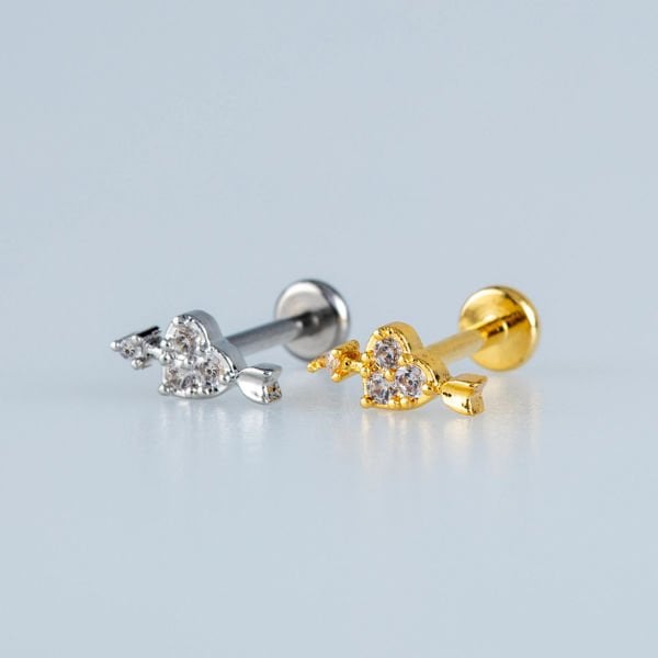 Piercing Tragus Kalp Ok