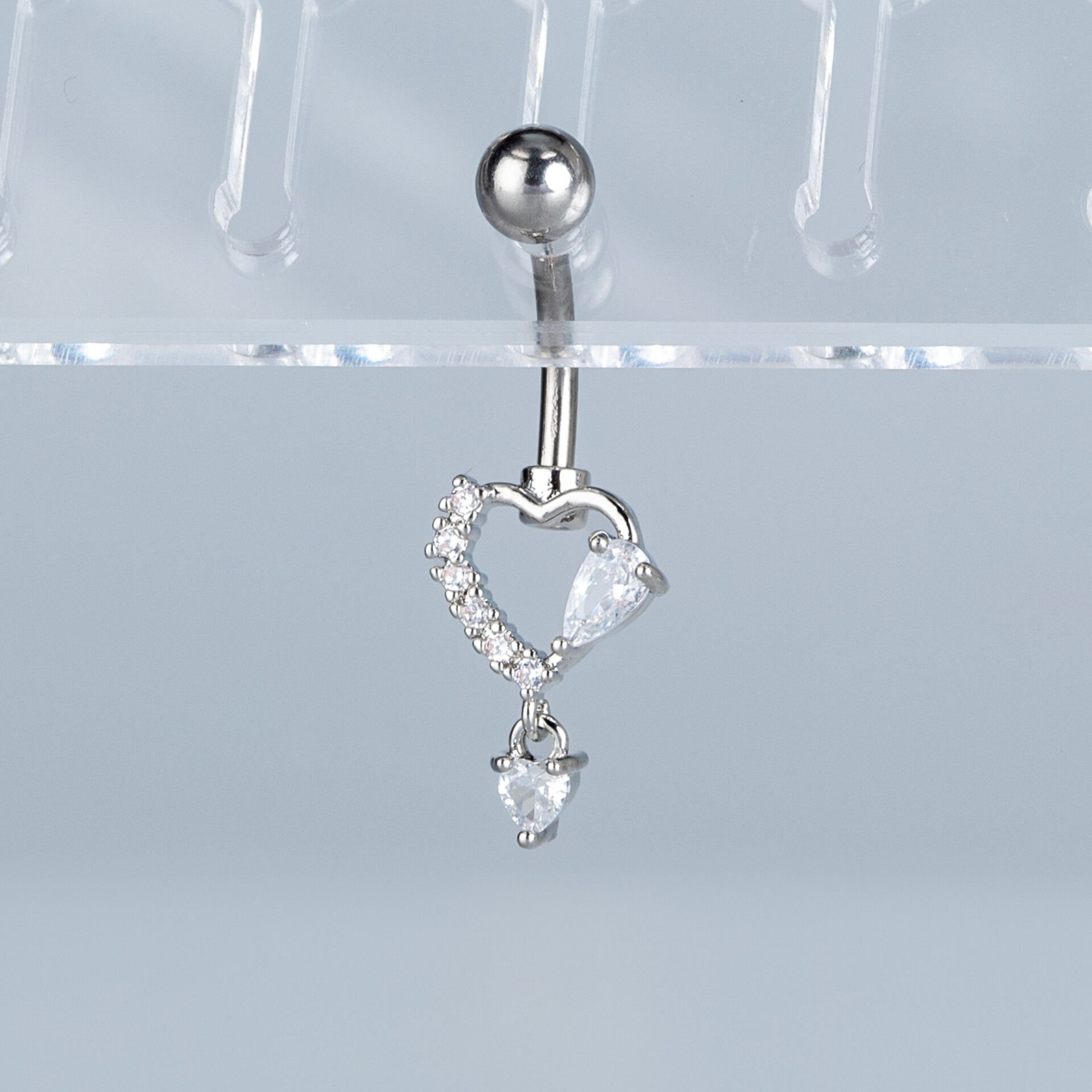 Piercing Göbek Fashion Kalp