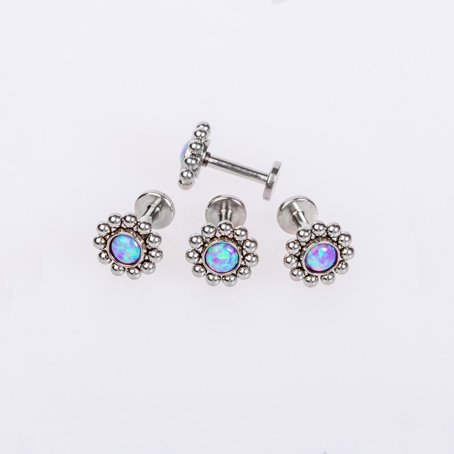 Piercing Labret & Tragus Opal