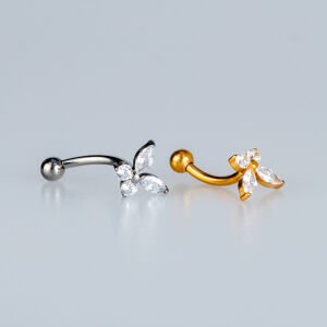 Piercing Titanyum Rook Kelebek