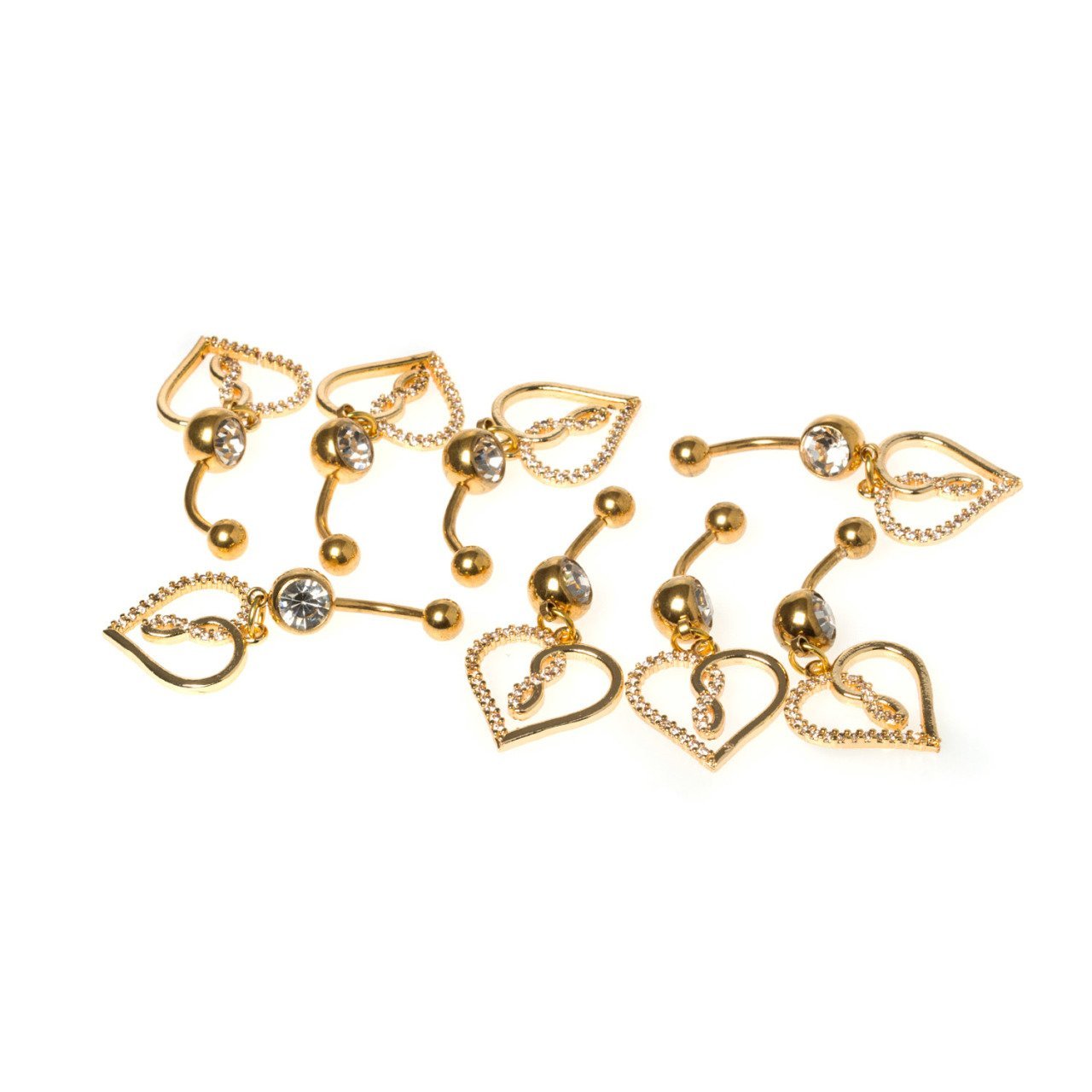 Piercing Göbek Kalp