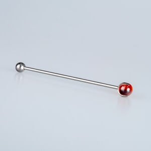 Piercing Titanyum Köprü 1.2mm Bar 40mm