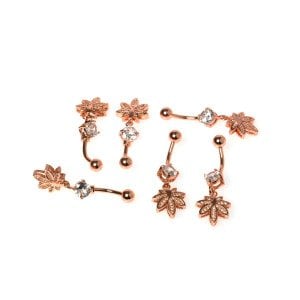 Piercing Göbek Taşlı