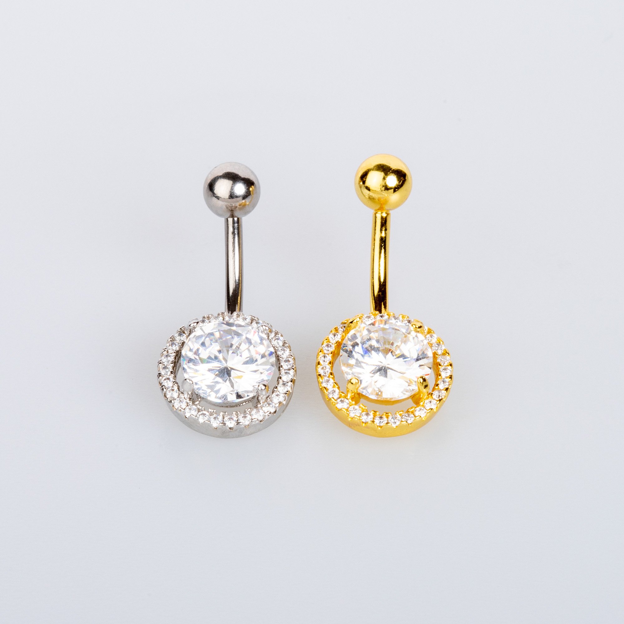 Piercing Göbek Taşlı