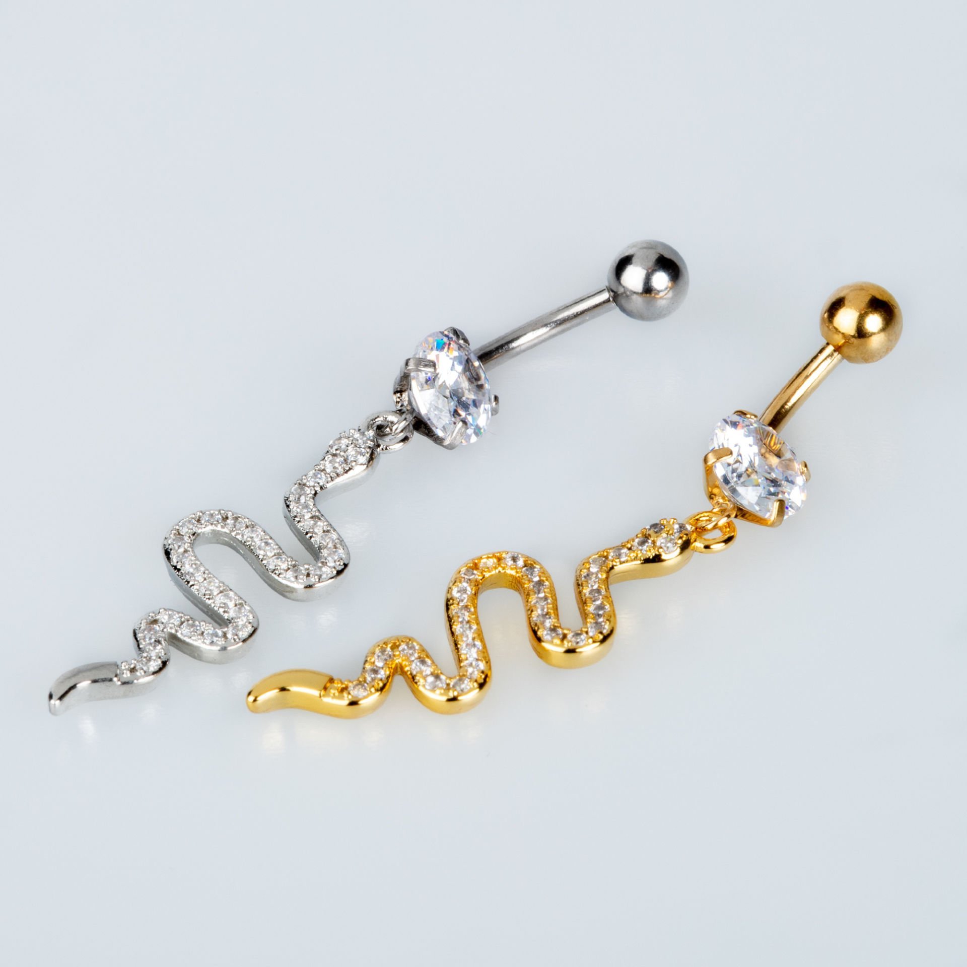 Piercing Göbek Yılan